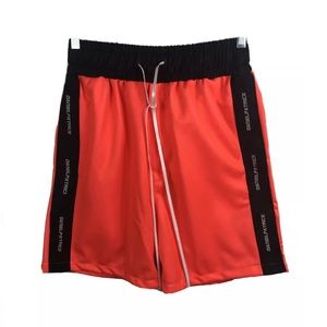 Daniel Patrick Orange Basketball Boxing Shorts